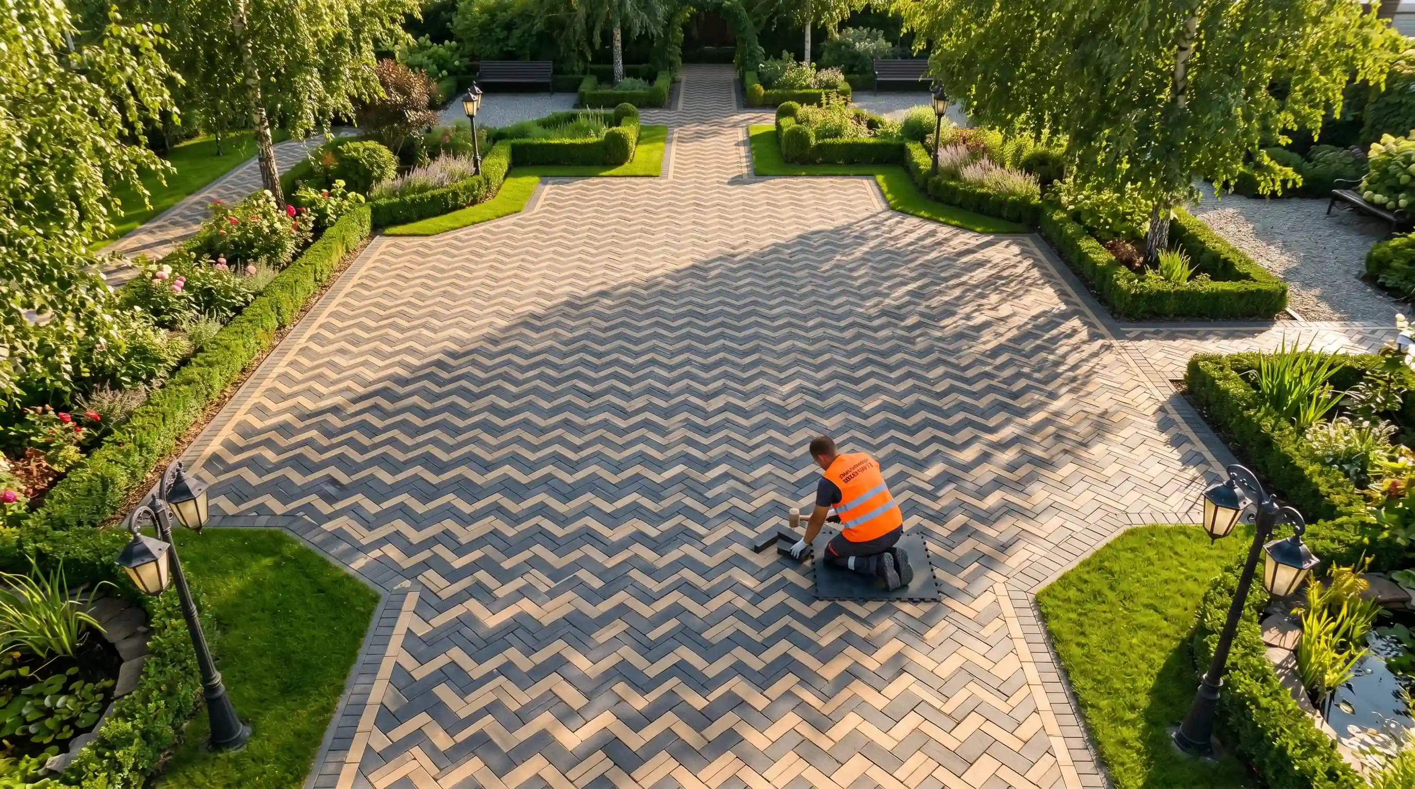 Тротуарная плитка в Томске — от 980 ₽/м²