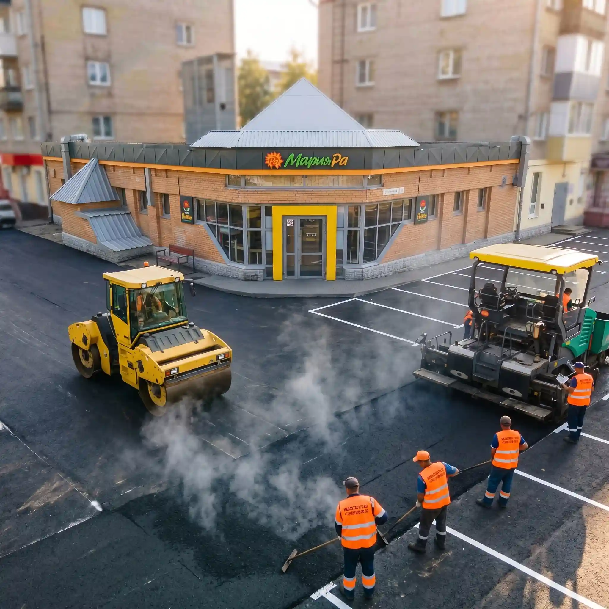 Асфальтирование в Томске — от 950 ₽/м²